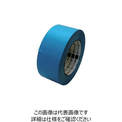 オカモト クラフトテープ NO228 ピュアカラーライトブルー 50ミリ 228L50 1セット(50巻) 808-1028（直送品）
