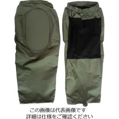 アトム ニーパッドカバー グリーン 2760-GR 1セット(5足) 862-1483（直送品）