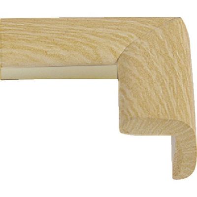 カーボーイ 安心クッション コーナー用 極細 木目ライト AC135 1個 826-6339（直送品）