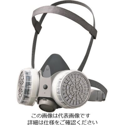 重松製作所 シゲマツ 直結式小型防毒マスク GM28S(BT)(M)(12082) GM28S-BT-M 1個 146-9392（直送品）