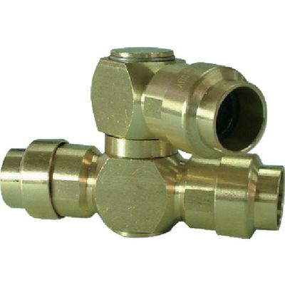 千代田通商 チヨダ ファイブHタイプユニオンワイ12mm HB-12-00UY 1個 808-2847（直送品）