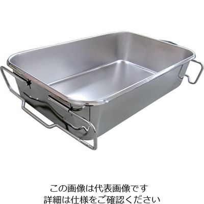 スギコ産業 スギコ 18ー8給食バット運搬型半カール Fタイプ SH-6038-8PF 1個 828-1347（直送品）