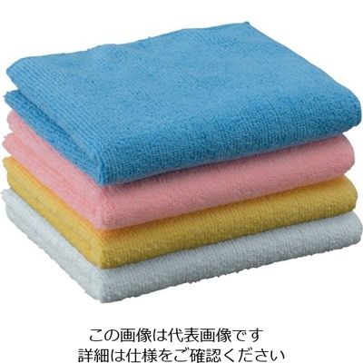 橋本クロス 橋本 ミクロンワイパー タオルタイプ 300×500mm ブルー (10枚入) MW35B 1箱(10枚) 809-6169（直送品）