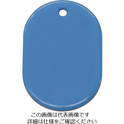 光 小判札 アクリル スカイブルー KF31-6 1セット(50枚) 216-0664（直送品）