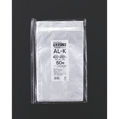 生産日本社 セイニチ チャック袋 「ラミジップ」 ALーK 平袋アルミタイプ (700枚入) 1箱(700枚) 584-2964（直送品）