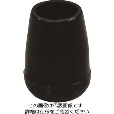 光 イス脚キャップバラパイプ用黒丸12.7mm B-BE-8-122 1セット(200個) 215-8992（直送品）