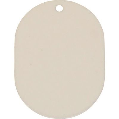 光 小判札 アクリル クリーンホワイト KF36-7 1セット(50枚) 216-2187（直送品）