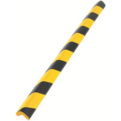 カーボーイ 安心クッション L字型90cm大 油面接着仕様 ブラック/イエロー AC-99YS 1個 854-7917（直送品）