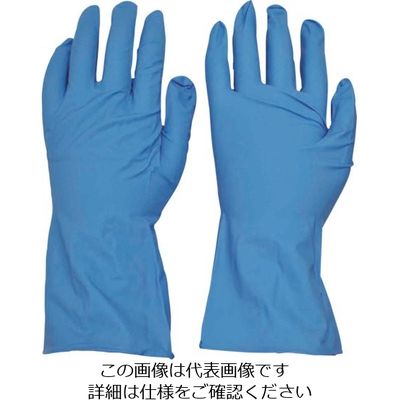 ダンロップホームプロダクツ ダンロップ Bー133 ニトリルゴムうす手 裏毛なし S ブルー 6345 1双 857-1880（直送品）