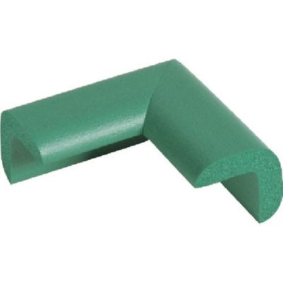 カーボーイ 安心クッション コーナー用 細 グリーン AC68 1個 854-7872（直送品）