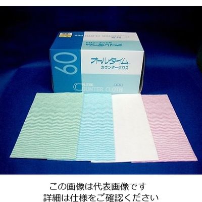 シンワ オールタイムカウンタークロス 厚口 イエロー FT305 1ケース(360枚) 61-4488-39（直送品）