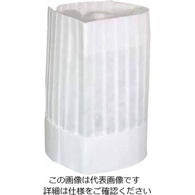 シンワ シェフハット 角型 25cm CH-1250 1ケース(200枚) 61-4488-46（直送品）