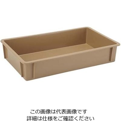 江部松商事 H型 番重 Hー1型 茶 61-6564-94 1個（直送品）