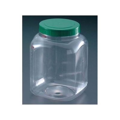 アズワン PET 食品ボトル 緑 小角 61-6569-20 1個（直送品）