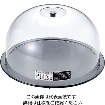 エンテック 電子レンジ容器(エレックシャポー)PLー1305B 黒 61-6573-10 1個（直送品）