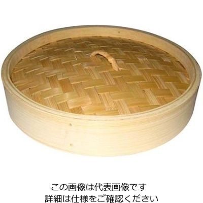 江部松商事 竹 中華セイロ 蓋 21cm 61-6599-70 1個（直送品）