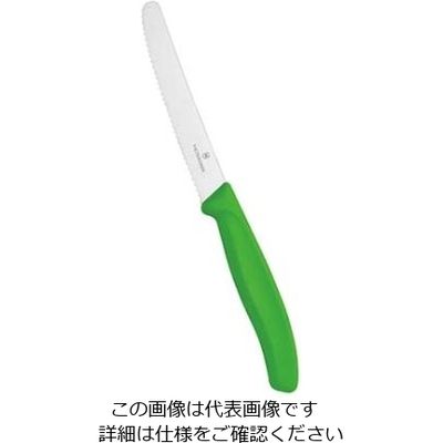 ビクトリノックス・ジャパン ビクトリノックス トマト・ベジタブルナイフ GN 6.7836.4FCE 11cm 61-6621-95 1個（直送品）