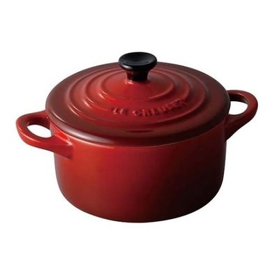 ル・クルーゼ ジャポン ミニ・ココット 910050 チェリーレッド(06) 5920220 1個 61-6533-92（直送品）
