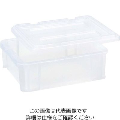矢崎化工 ポリテナーPTー36C用 クリア蓋 PTー18DL 61-6566-61 1個（直送品）