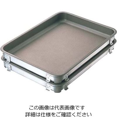 イケダ IKD 18-8 生鮮バット 抗菌フッ素加工 10枚取 （1枚入り） 1個 61-6557-44（直送品）