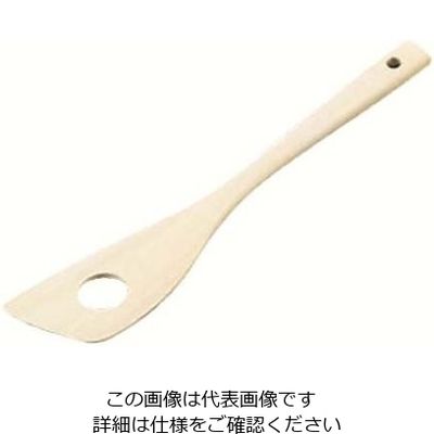 江部松商事 木製 スパテル 穴明 61-6648-60 1個（直送品）