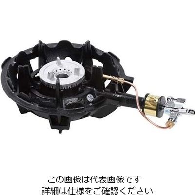 江部松商事 ハイカロリーコンロ(1重)MDXー108P パイロット付 13A 61-6668-66 1個（直送品）