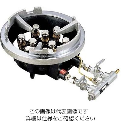 江部松商事 サントク ジャンボ ガスコンロ TG型 TGー9J 13A 61-6669-35 1個（直送品）