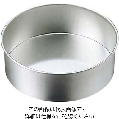 江部松商事 ブリキ デコレーション型 共底 16.5cm 61-6673-57 1個（直送品）