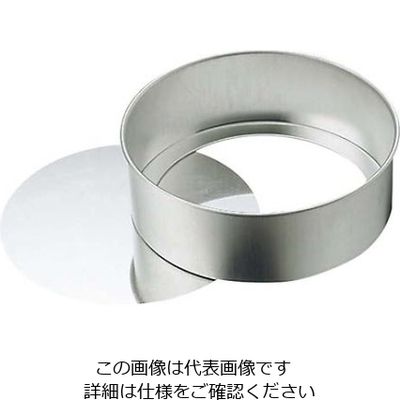 江部松商事 ブリキ デコレーション型 底取 21cm 61-6673-44 1個（直送品）