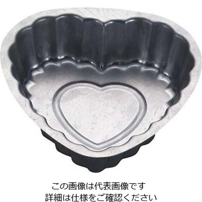 タイガークラウン ケーキ焼型 ハート No.2354 61-6692-28 1個（直送品）