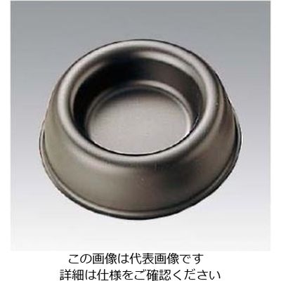 タイガークラウン ブラックセラコン フルーツケーキ型 No.5069 丸型 61-6691-13 1個（直送品）