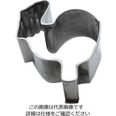 タイガークラウン ステンレス 動物抜型 ニワトリ No.1286 61-6698-13 1個（直送品）