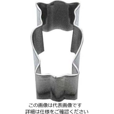 タイガークラウン ステンレス 動物抜型 フクロウ No.1287 61-6698-14 1個（直送品）