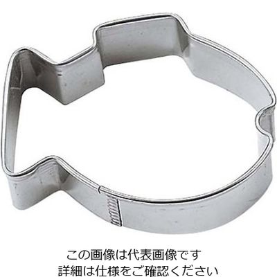 タイガークラウン 18ー8 動物抜型 魚 No.1076 61-6698-22 1個（直送品）