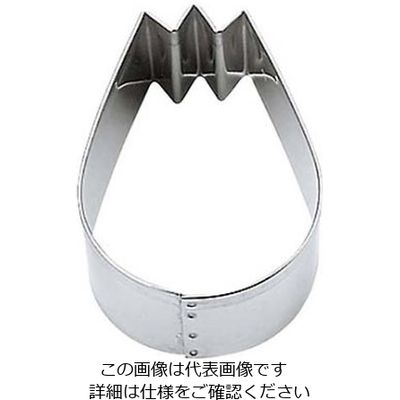 タイガークラウン 18ー8 抜型 チューリップ No.1376 61-6698-25 1個（直送品）