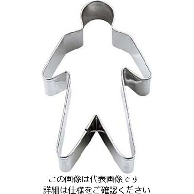 タイガークラウン 18ー8 人形抜型 ジェントルマン 大 No.1069 61-6698-29 1個（直送品）