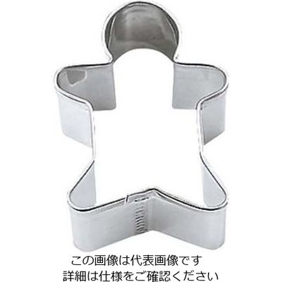 タイガークラウン 18ー8 人形抜型 ジェントルマン 小 No.1071 61-6698-30 1個（直送品）