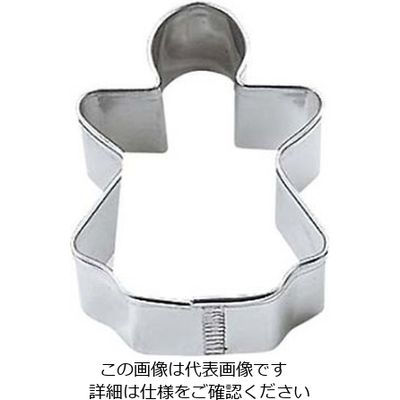 タイガークラウン 18ー8 人形抜型 レディ 小 No.1072 61-6698-32 1個（直送品）