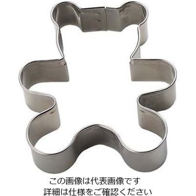 タイガークラウン 18ー8 クッキー抜型 ベアー No.1946 61-6698-36 1個（直送品）