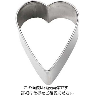 タイガークラウン 18ー8 抜型 ハートロング No.1304 61-6698-53 1個（直送品）