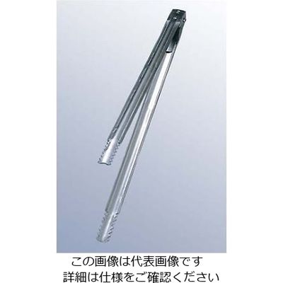 江部松商事 18ー0 バネ付 炭バサミ 30cm 61-6705-18 1個（直送品）