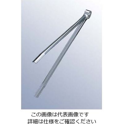 日本メタルワークス 炭バサミ 厚口 36.5cm 61-6705-31 1個（直送品）