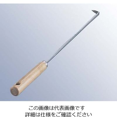 江部松商事 炭起こしえんとつ用 引掛け棒 全長400(ステンレス部φ5×280) 61-6705-41 1個（直送品）