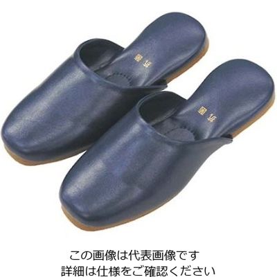 アズワン 抗菌 スリッパ クラウンSP 1076 ブルー 61-6726-94 1足（直送品）