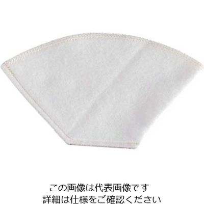 丸太衣料 ネルドリップ コーヒーフィルター 2枚入 102 2~4人用 61-6717-63 1組(2枚)（直送品）