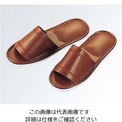 江部松商事 スリッパ Sー1270L ブラウン(013) 61-6727-12 1足（直送品）