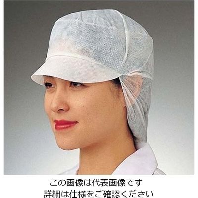 Pal スヌードキャップ(100枚入)フリーサイズ D89110 61-6728-37 1組(100枚)（直送品）