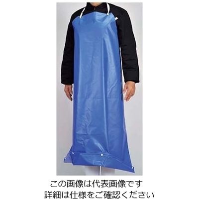 江部松商事 抗菌前掛ガードロン 共紐 L ブルー 61-6731-03 1個（直送品）