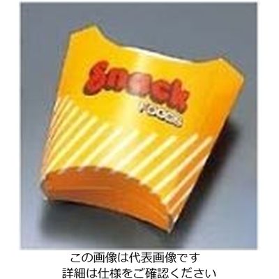江部松商事 スナックカートン 黄 01392 大(50枚入)紙製 61-6739-73 1組(50枚)（直送品）