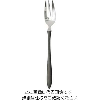 ブランシェ・アソシェ 18ー10 リモア ケーキフォーク ブラック A329510 61-6761-67 1個（直送品）